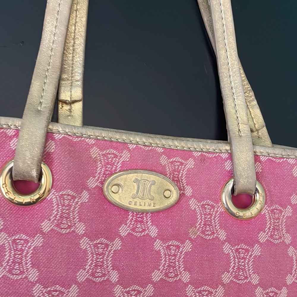 Project bag Celine Pink kono tote bag - Picture 4 of 6
